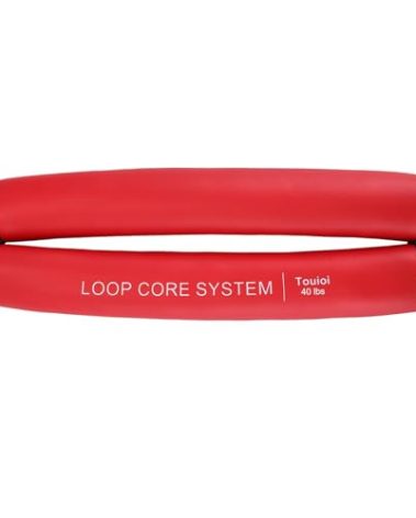 Hip & Core System, Resistance Loop to Stretch, Core Fitness Glute Workout Bands (Red - 40 lbs)