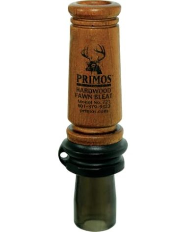 Primos Hunting Hardwood Fawn Bleat Call, Handcrafted for Authentic and Natural Fawn Sounds