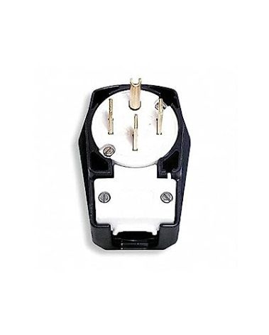 Hubbell HBL9452C Plug, Angle, 3 Pole, 4 Wire, 50 amp, 125/250V, 14-50P