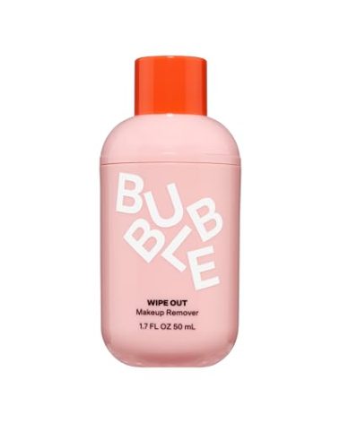 Bubble Skincare Wipe Out Makeup Remover - Hydrating Face & Eye Makeup Remover Enriched with Vitamins & Antioxidants - Fragrance-Free Skin Care Suitable For All Skin Types (50ml)