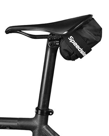 SpeedSleev Ranger Cycling Adventure Pack – Bike Saddle Bag for Road Bikes, Mountain Bikes & Gravel Bikes – Lightweight Bicycle Under Seat Bag – Bike Accessories & Tools (Ranger OG - Black, Medium)