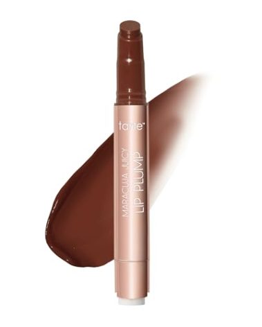 tarte maracuja juicy lip plump – Hydrating & Volumizing Lip Plumper Gloss Balm with Nourishing Hyaluronic Acid & Vitamin E, Plumps & Moisturizes, Vegan & Cruelty-Free