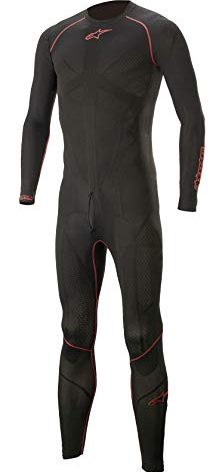 RIDE TECH LITE 1PC UNDERSUIT (M/L, BLACK RED)