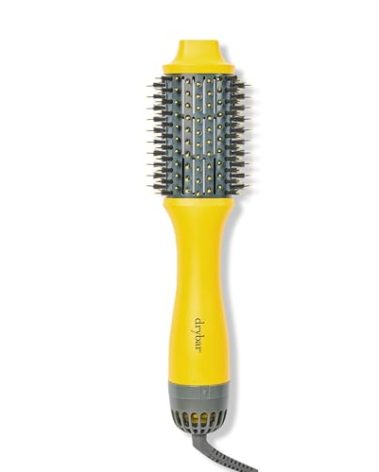 Drybar The Double Shot Oval Blow-Dryer Brush – Smooth, Shiny Hair with Volume and Less Frizz – Salon Styling Brush for Faster Blowouts