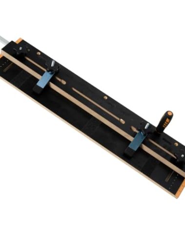 POWERTEC 71395 Taper/Straight Line Jig for Table Saws with 3/4” Wide by 3/8” Deep Miter Slot
