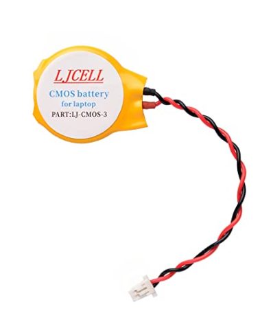 LJCELL CMOS Battery for IBM Lenovo ThinkPad Laptop X1 Carbon 2-nd Carbon 3rd Carbon 4th Carbon 5th Carbon 6th BIOS RTC CR2016 Battery with 2 Wire Cable and Connector