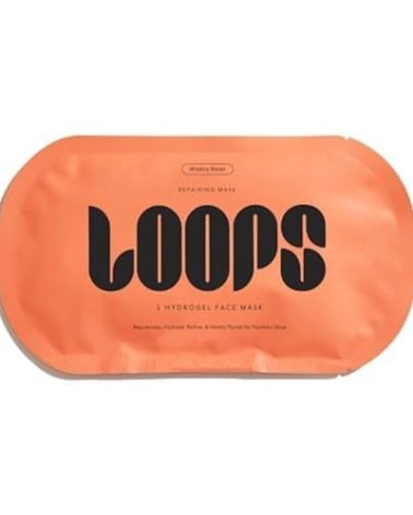LOOPS WEEKLY RESET - Rejuvenating Hydrogel Face Mask - Rejuvenate, Hydrate, Refine and Visibly Plump for Youthful Glow - Super Moisturizing and Pore Refining - Reduces Signs of Puffiness - 1 Pc