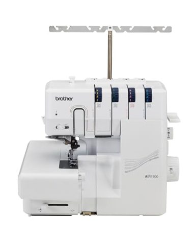 Brother AIR1800 Air Serger with Jet Air Threading, 2/3/4 Thread, LED Lit Work Area