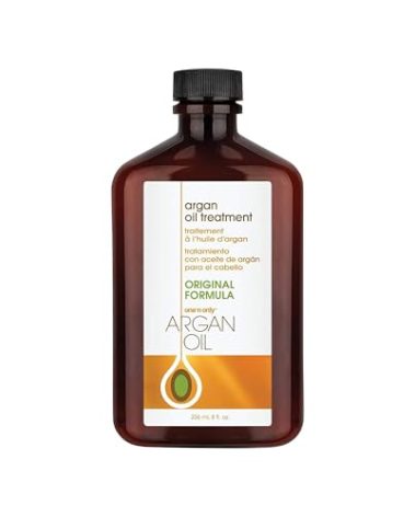 One 'N Only Argan Oil Hair Treatment - Lightweight & Hydrating Hair Oil for Natural, Wigs & Extensions - Shine Enhancing, Heat Protectant & Frizz Control (8 oz)