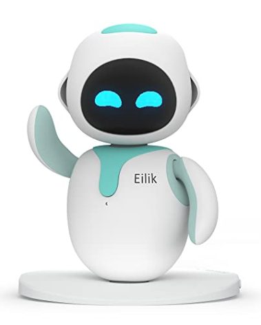 ENERGIZE LAB Eilik – Cute Robot Pets for Kids and Adults, Your Perfect Interactive Companion at Home or Workspace, Unique Gifts for Girls & Boys.