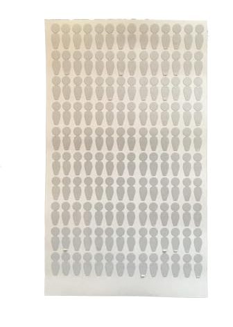 Floordrobe Clothing Reflective Dot Stickers for Golf Launch Monitors (280)