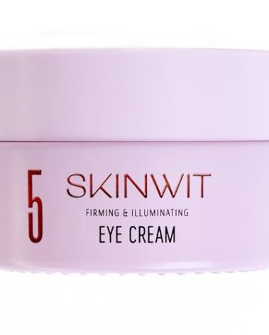 SKINWIT - Anti-Aging Eye Cream, EGF, Retinol, Hyaluronic Acid and Peptides for lines and Wrinkles, Caffeine and Hesperidin for Dark Circles & Puffiness - 0.67 Oz - Made in USA