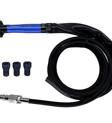 Jrealmer JAG-095S Elbow 95° with 1/8"(3.175mm),3mm,3/32"(2.35mm) Collet Powerful And Fast Speed Right Angle Pencil Die Grinder New Generation Gear Model