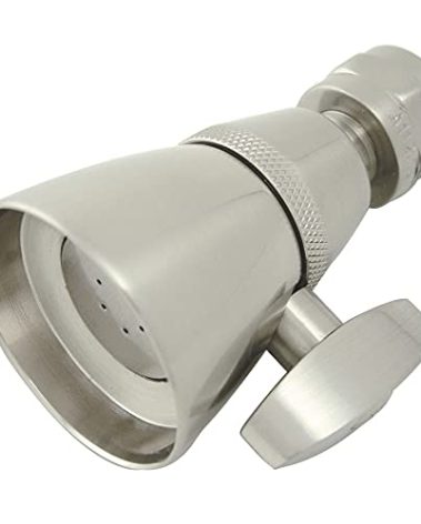 Kingston Brass K131A8 1-3/4-Inch Shower Head, Brushed Nickel