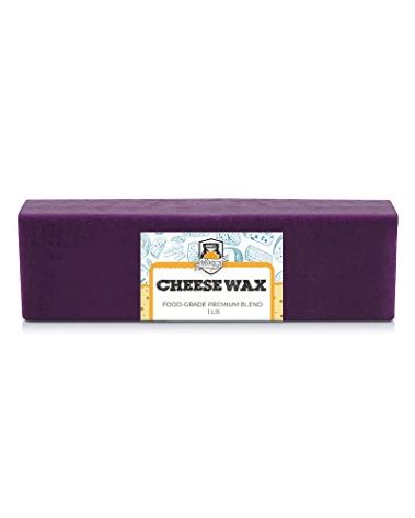 Fermentaholics Purple Cheese Wax - 1 lb. Food Grade Premium Cheesemaking Wax for Hard and Aged Cheeses – Protect and Preserve Your Cheese