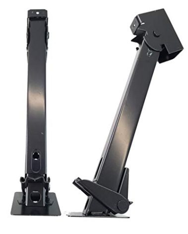 Class A Customs | 2 Pack Long 1,000 lb. Capacity RV Cargo Trailer Telescoping Swing Down Jacks 16" - 22.5" Extended 1319410-1622-2PK