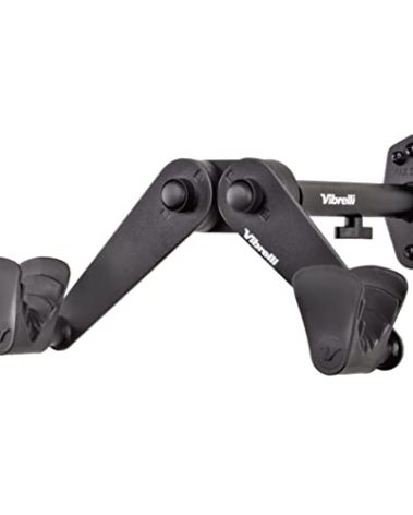 Vibrelli Bike Wall Mount - Horizontal Storage Rack for Hanging Bicycles in Garage - Adjustable Bike Hanger, Holder - Wall Bike Rack Hooks for Bicycle