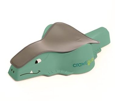 Crawligator Tummy Time Toy I Provides Mobility for Infants 4-12 Months I Early Childhood Dev (Sage)