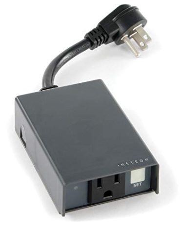 Insteon Smart Outdoor On/Off Plug-in Module, 1800W, 3-Pin, 2634-222 - Indoor or Outdoor Use, Tested for Rain and Ice - Requires Insteon Hub for Voice Control with Amazon Alexa and Google Assistant