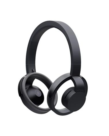 nwm ONE Wireless Open-Ear Headphones | Prevents Sound Leakage with PSZ Technology (Bone Conduction Alternative) | Bluetooth 5.3 | Multipoint | 20-Hour Battery Life with Microphone | Dark Gray