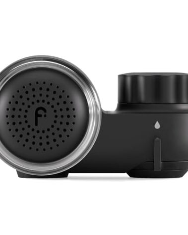 Filterbaby Skincare Filter 2.0, Bathroom Sink Filter Faucet for Men and Women’s Skin Care, 99.9% Chlorine Removal – 0.000001 mm Carbon Fiber, Clinically Tested, Skin Hydration in 2 Weeks (Black)