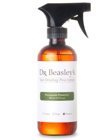Dr. Beasley's - I34D12 Microsuede Protection - 12 oz, Preserves Look and Feel of Fabric, Instant Bonding Coating, 2+ Years of Protection