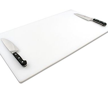 Thirteen Chefs Extra Large 30 x 18 Inch Cutting Board for Meats, Game and Fish – 1/2 Inch Thick HDPP Plastic for Food Service, 10 pounds