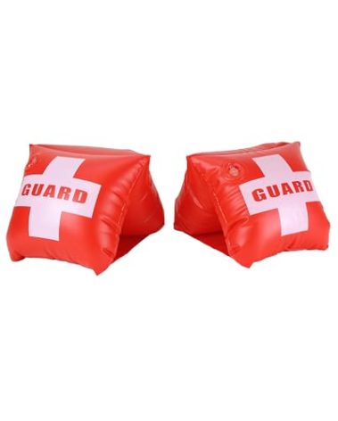 GoFloats Lifeguard Adult Water Wing Floaties - Own The Pool (Novelty USE ONLY)