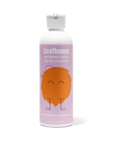 Lice Mamas Oil Treatment for Kids - Dimethicone Lice Formula for Fast & Effective Lice Removal- Tackling Super Lice & Tough Challenges in Just One Application- Lice Prevention Ideal for All Hair Types