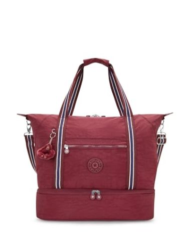 Kipling Women's Art Medium Tote Bag, Lightweight Large Weekender, Travel Handbag