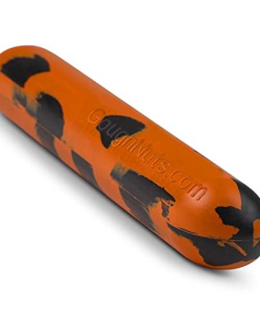 Goughnuts — Dog Toys for Aggressive Chewers | Virtually Indestructible Dog Toy Stick for Medium Breeds Such as Pit Bulls | Heavy Duty Dog Toy | Orange