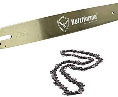 Holzfforma 25inch 3/8 .063 84DL Guide Bar Full Chisel Saw Chain Combo Compatible with Stihl Chainsaw MS361 MS362 MS380 MS390 MS440 MS441 MS460 MS461 MS660 MS661 MS650
