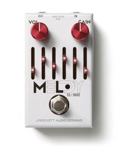 J. Rockett Audio Designs Q Series Melody Overdrive and 6-Band EQ Guitar Effects Pedal