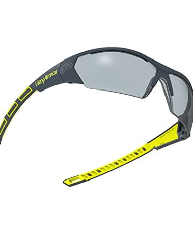 HexArmor MX250 Variomatic Safety Glasses for Men and Women | Transition Lenses | Anti-Fog | Scratch-Resistant | Metal-Free | Certified ANSI Z87| 100% UV Protected Eyewear