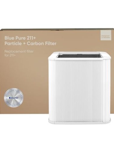 BLUEAIR Blue Pure 211+ Genuine Replacement Filter, Particle and Activated Carbon, Fits Blue Pure 211+ Air Purifier (Non-Auto)