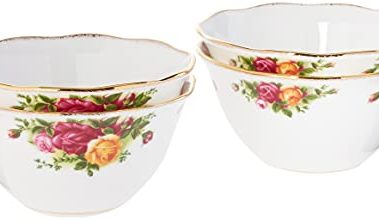 Royal Albert Old Country Roses Bowls Set of 4, 4.3"