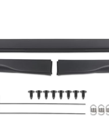 G-PLUS Tailgate Molding, Compatible with 2008-2016 Ford Super Duty F350 F250 8C3Z-9940602-DA, 8C3Z9941019AA, 8C3Z9941018AA 3PCS Flexible Step Trim Black