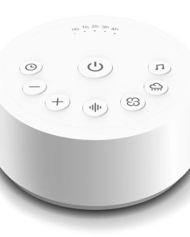 Color Noise Sound Machines Sleep White Noise Machine with 25 Soothing Sounds 32 Volume Levels 5 Timers and 4 Sound Categories and Memory Function for Kids Adults and Home