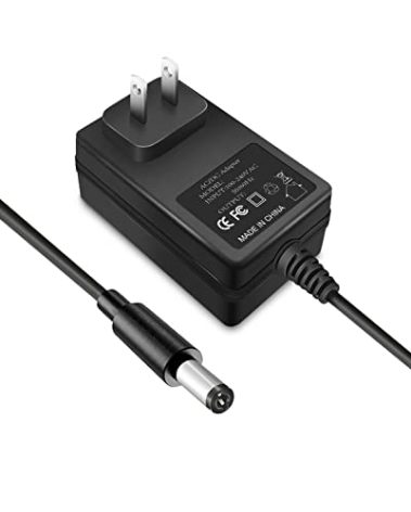 12V AC Power Adapter fits for Seagate Backup Plus SRD0SD0, Expansion SRD00F2, Central, FreeAgent GoFlex, SimpleTech External Hard Drive Power Supply Cord and More