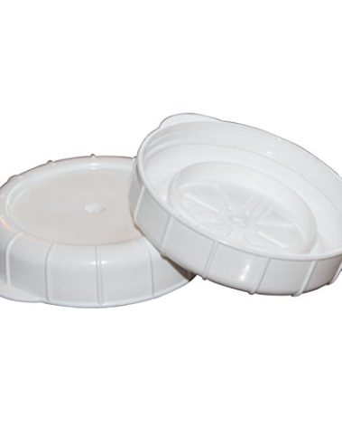 Glass Milk Bottle Caps - 12 Pack - Only Fits Milk Bottles with 48mm (1.87 inch) Tops, Snap On Lids