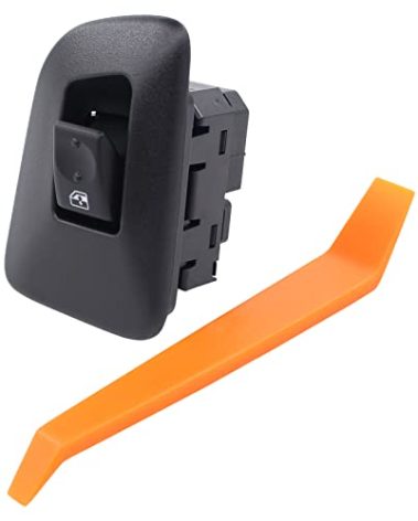 MOTOKU Rear Passenger Side Door Window Switch for Chevrolet Silverado 2001-2007, Avalanche Suburban Tahoe 2003-2006, GMC Sierra 2001-2007, Yukon Cadillac Escalade 2003-2006