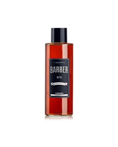 Marmara Barber Cologne - Best Choice of Modern Barbers and Traditional Shaving Fans Glass Bottle (500 ml, No3)