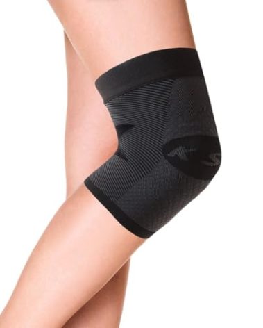 OrthoSleeve Compression Knee Brace/Sleeve for ACL, MCL, Injury Recovery, Meniscus Tear, knee pain, aching knees, patellar tendonitis & arthritis