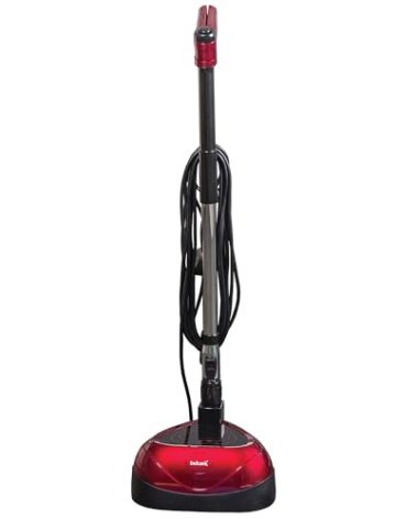 Ewbank EP170 Complete Cleaner, Washer, Scrubber, Scourer, and Polisher, Interchangeable Brushes and Pads Multi-Use Floor Machine, 2200 rpm, Lightweight, Red, 8 Pound