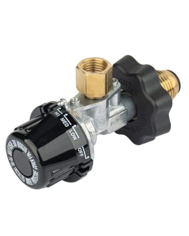 F237314 Propane Heater Regulator Compatible with Mr. Heater Tank Top Regulator, Propane Heater Parts for SunRite Tank Top Heater Regulator, Adjustable Tilt Head Regulator for Double Tank Top Heater