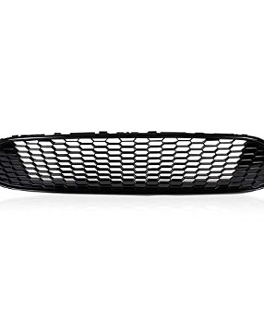 PIT66 Front Upper Center Sport Grille Grill Honeycomb Style Compatible with Ford Focus S & SE 2015-2018 F1EZ-8200A, F1EZ-8200B