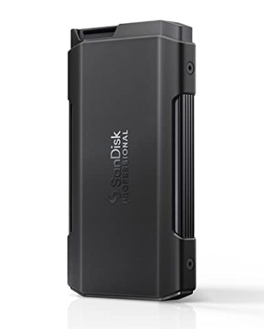 SanDisk Professional 4TB PRO-Blade Transport - Portable and Modular NVMe SSD, Up to 2000MB/s, USB-C, USB 3.2 gen 2x2, Solid State Drive - SDPM2NB-004T-GBAND