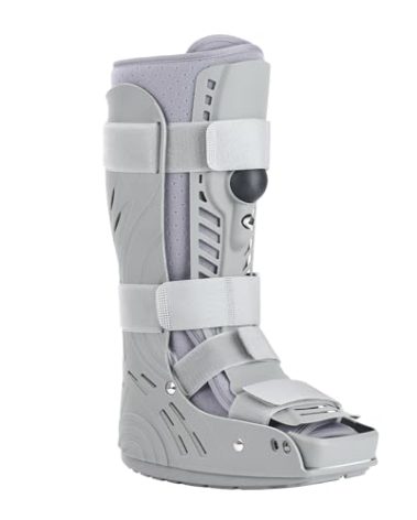 Air CAM Walker Fracture Boot, Tall Medical Walking Boot for Broken Foot, Inflatable Orthopaedic Boot for Foot & Ankle Injury Recovery (Small)