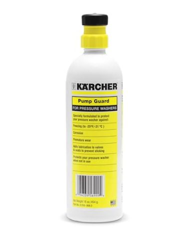 Kärcher - Pump Guard – Anti-Freeze Protection & Lubrication Formula for Electric & Gas Power Pressure Washers – 16oz