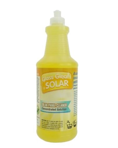 Titan Laboratories Glass Gleam Solar - Solar Panel Cleaner - Highly Concentrated - 1 Gallon Makes 500 Gallons of RTU Product (1 Quart)